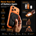 Lithium polymer wireless power bank for iphone