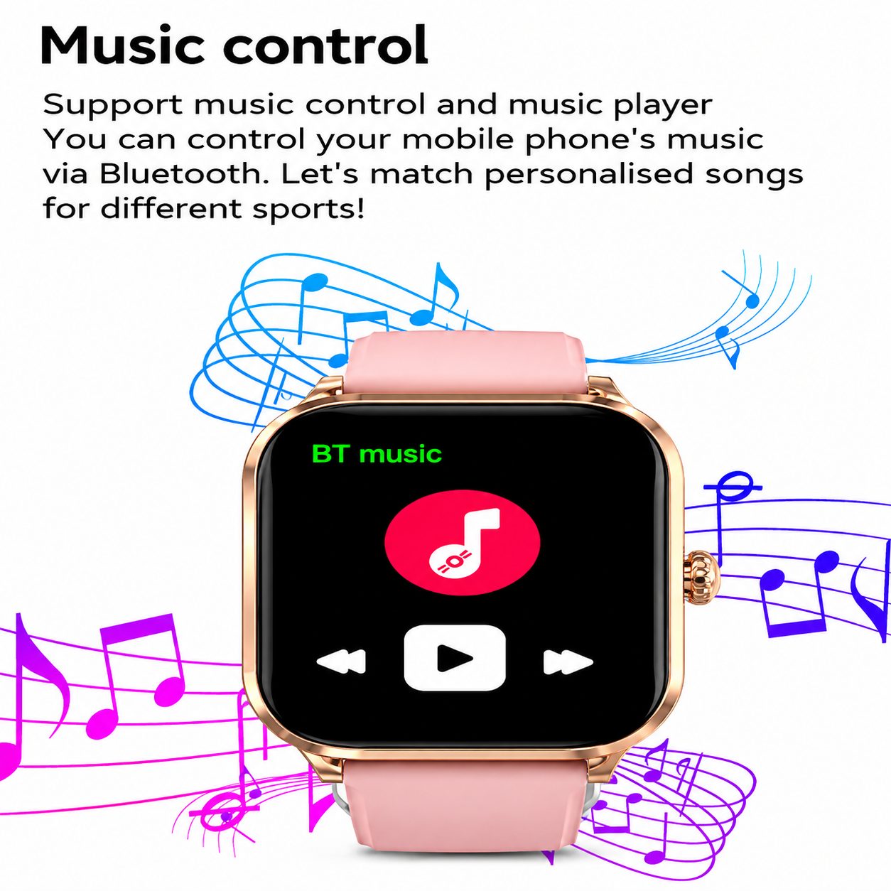 Gym smart watch for men or women