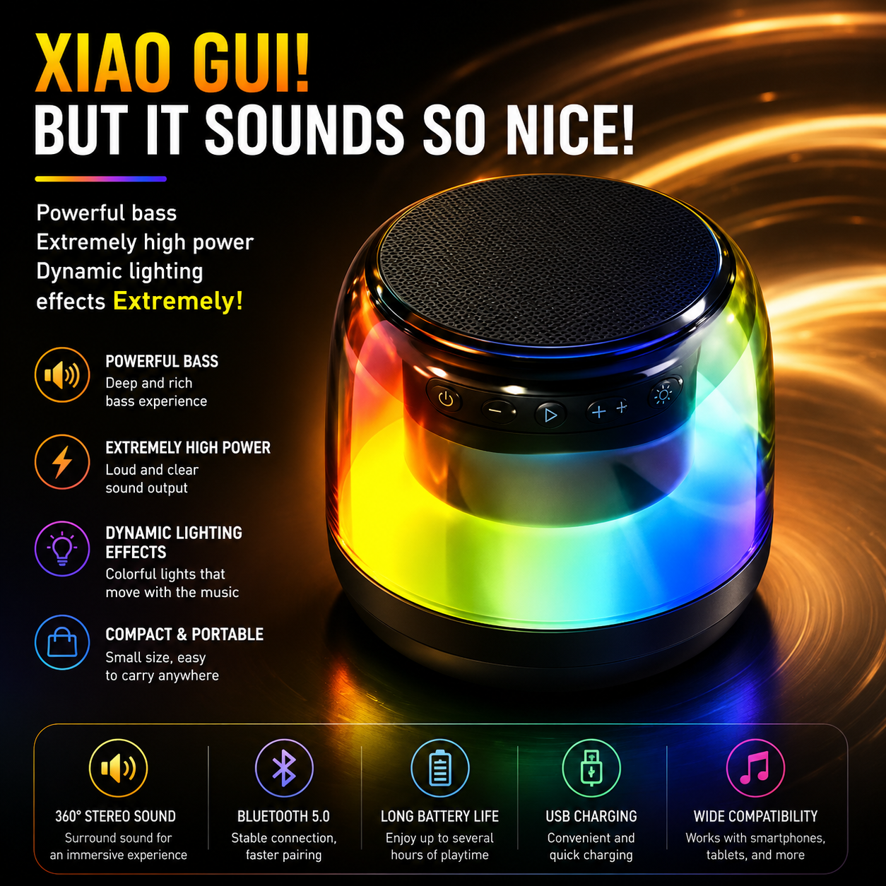 D2RC Bluetooth Speaker