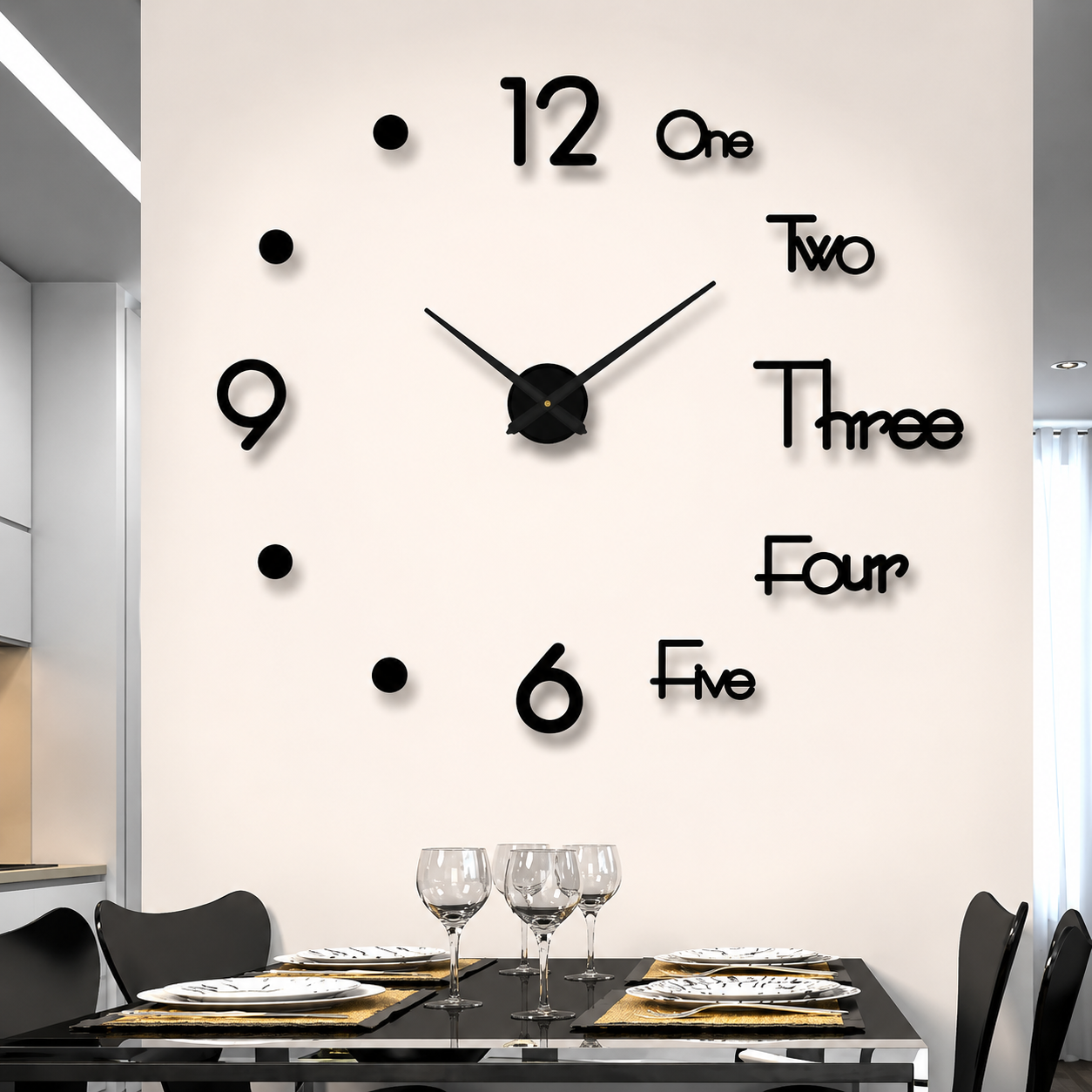 DIY 3D Wall Clock