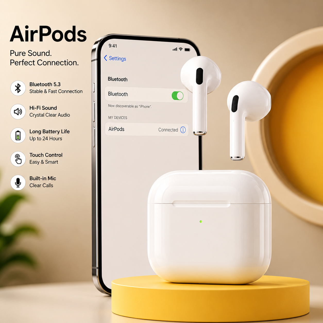 ANC Wireless Earbuds