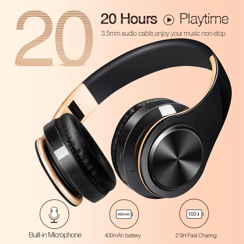 Multi-colour Bluetooth Headphones